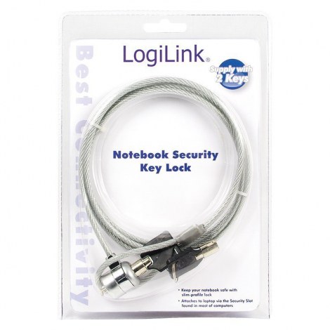 Logilink | Notebook Security Lock | 1.5 m - 2